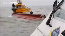 Fishing Boat sinks in South Korea