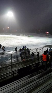La joie entre joueurs et supporters du FC Chambly