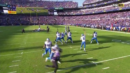 Theo Riddick dodges defenders for 27-yard gain