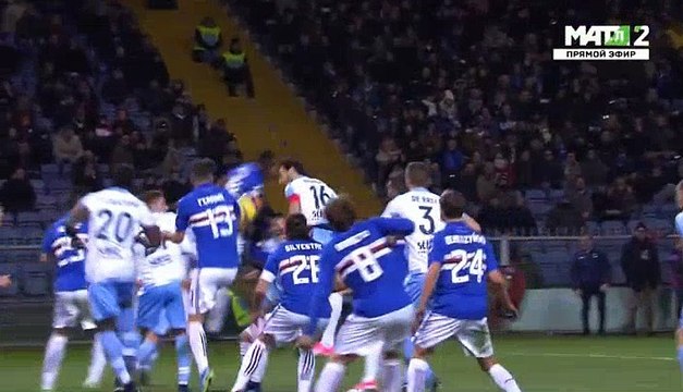 Sergej Milinkovic-Savic Goal HD - Sampdoria	1-1	Lazio 03.12.2017