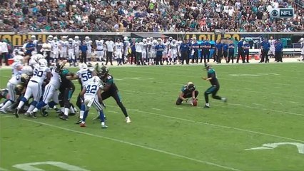 Jaguars try to get tricky on extra point, get slammed in backfield
