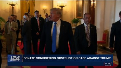 i24NEWS DESK | Senate considering obstruction case against Trump | Sunday, December 3rd 2017