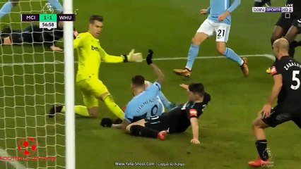 أهداف مبارة ماانشِستر سييتي (2-1)وااسَت هَاام -تعليق عربي -شاشة كاملة HD