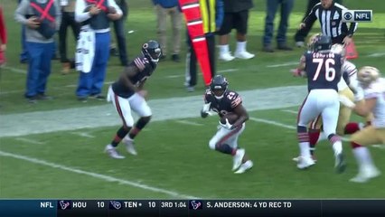 Cohen evades tacklers, rumbles downfield for 21-yard gain