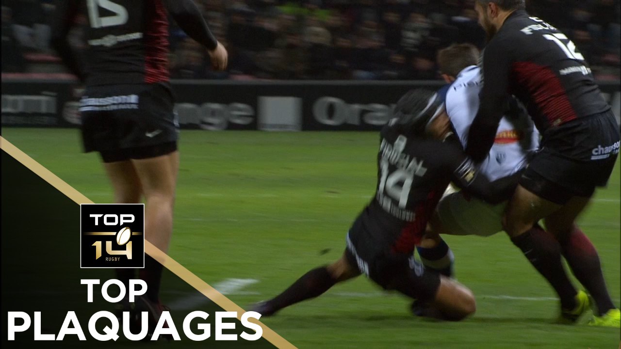 TOP Plaquages de la J12 – TOP 14 – Saison 2017-2018