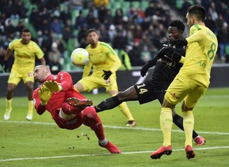 ASSE-Nantes : But valable de Sala refusé par l'arbitre