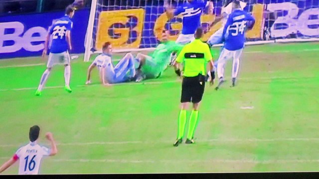 Sampdoria - Lazio 2-1 Felipe Caicedo Goal 03/12/2017