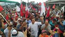 Nasralla and Opposition Supporters March in Tegucigalpa