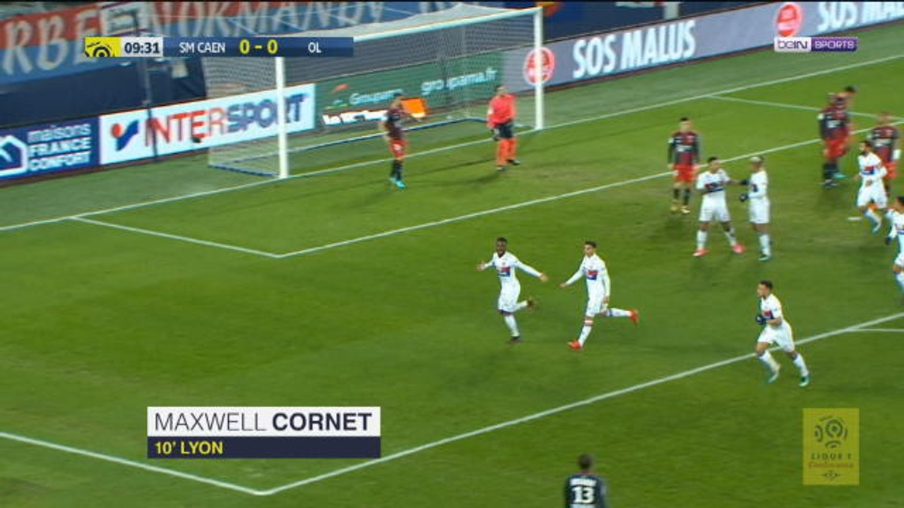 Lyon edge past spirited Caen