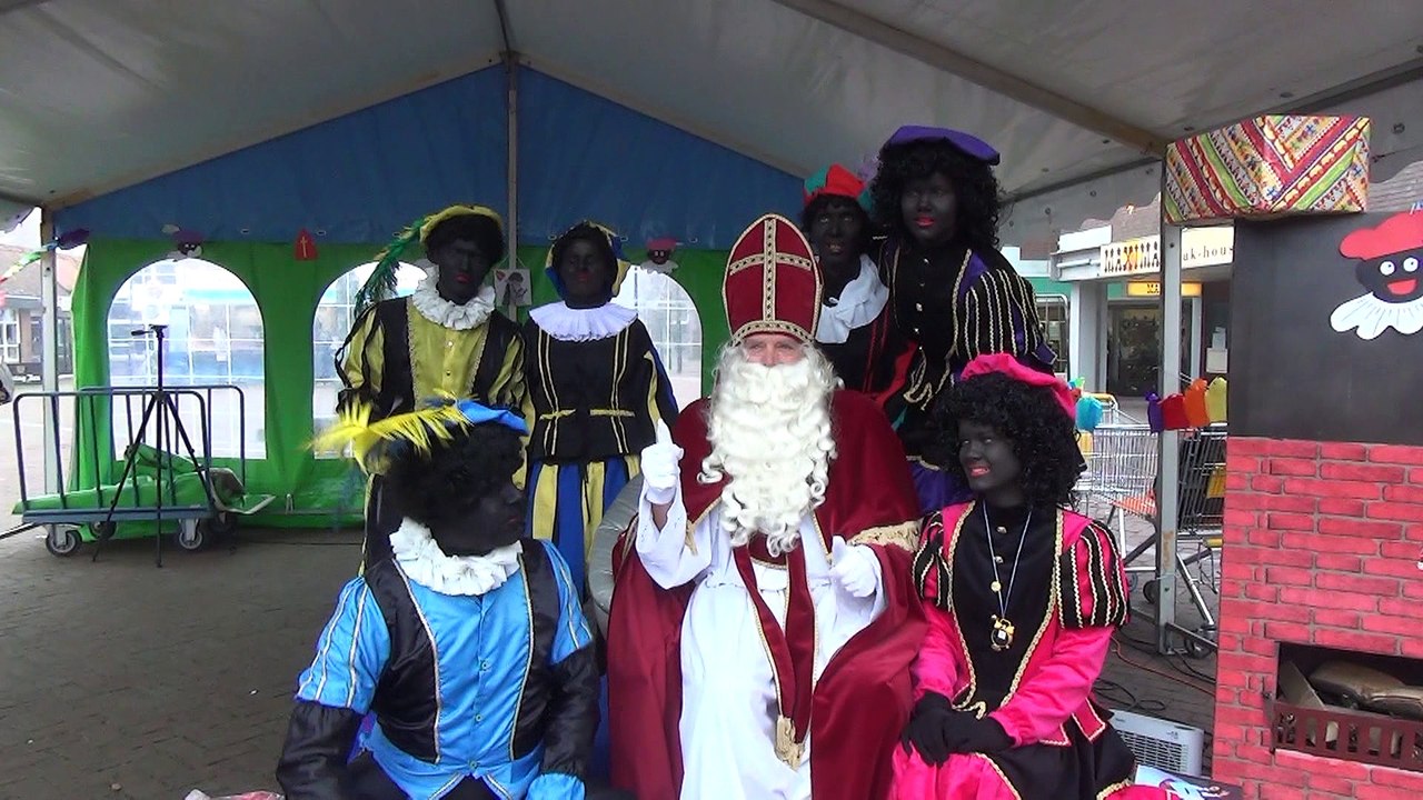 Sinterklaas aangekomen op winkelcentrum Waterland / Spijkenisse 2017