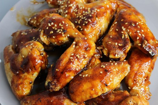 alitas de pollo estilo thay / alitas picantes