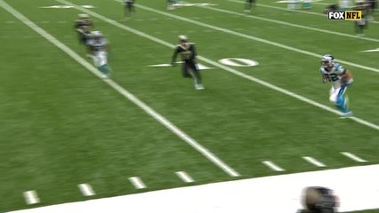 Christian McCaffrey uses his SPEED for a 21-yard TD