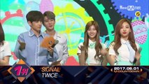 Top in 1st of June, ‘TWICE’ with 'SIGNAL', Encore Stage! (in Full) M COUNTDOWN 170601 EP.526-DY7GWGUjRY4