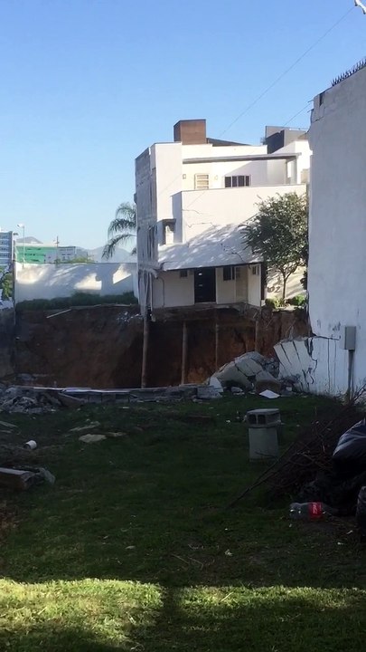 Whole House Collapses in Seconds