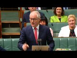 Prime Minister Malcolm Turnbull Commends Same-Sex Marriage Bill to Parliament