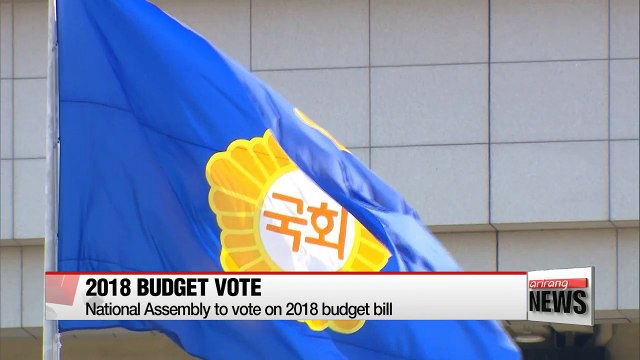 National Assembly to vote on 2018 budget bill