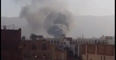 Clashes Between Rebel Alliance Leaves Smoke Billowing Over Sanaa
