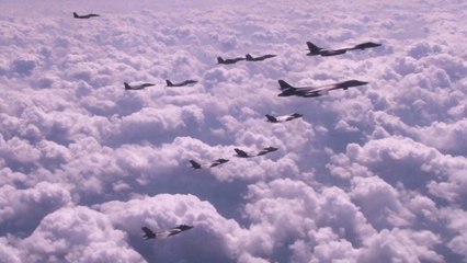 韓美 최첨단 항공 전력 출격...北 "핵 전쟁 뇌관" / YTN
