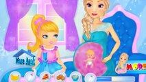 Elsa Melahirkan Bayi - Elsa Jack Frost Have a Baby - Kids Games to Play-c_CxPZhBbVk