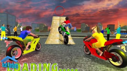 Game Balap Motor - Motorbike Race With Bomba Song - Kids Cartoons Games For Fun-MGQ5M0ToHd8