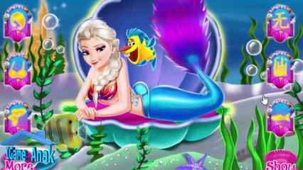 Kartun Mermaids Elsa, Ariel, Dora - Kartun Game Animasi Anak Anak-qZUzUFdm5Fg