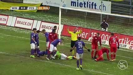 Winterthur 0:1 Schaffhausen (Swiss Challenge League 3 December)