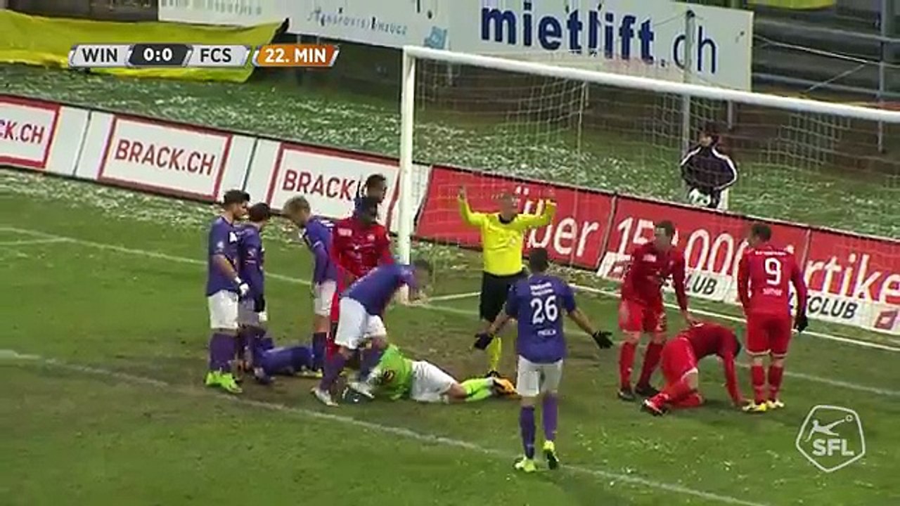 Winterthur 0:1 Schaffhausen (Swiss Challenge League 3 December)