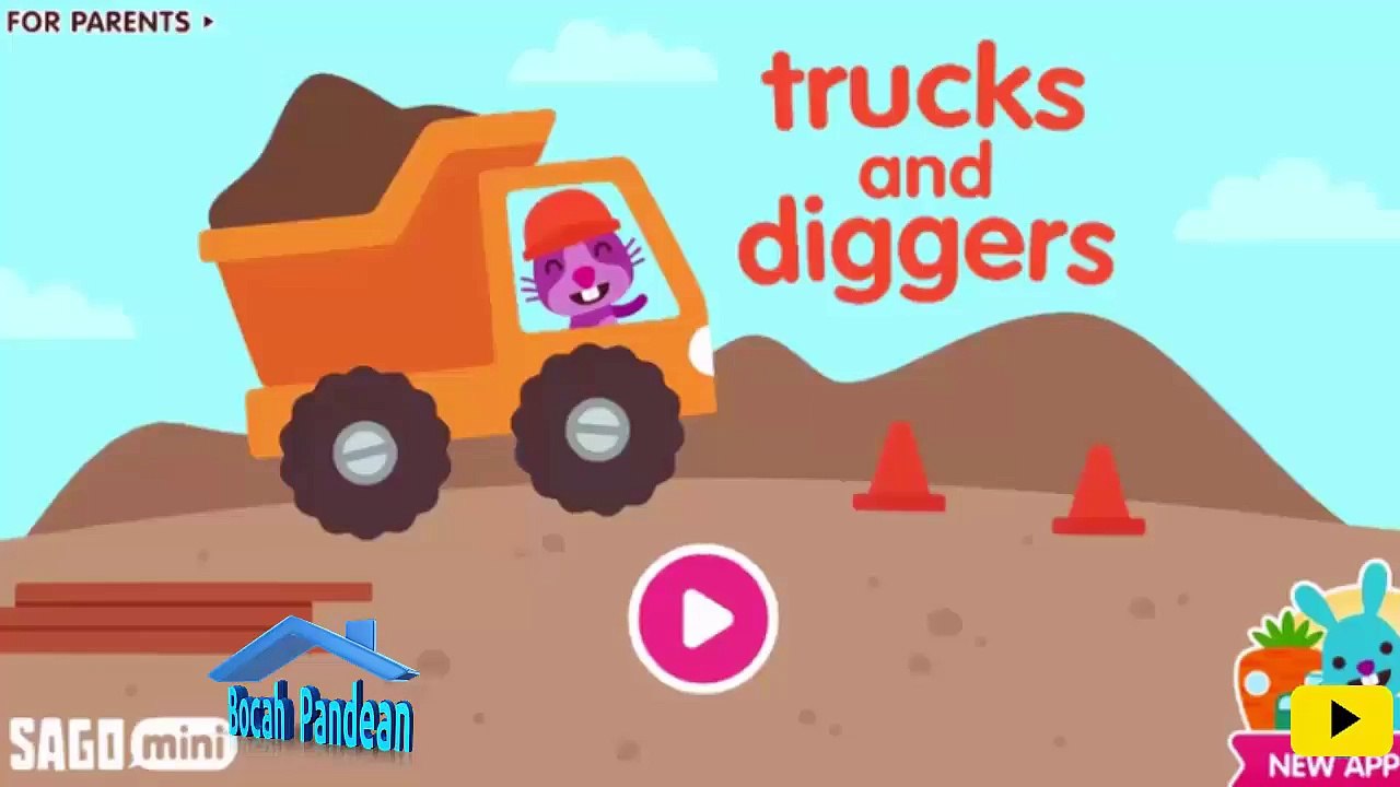 Play Fun Kids Games - Sago Mini Trucks & Diggers - Adventure Game For Children-9ewbEBj-tf0