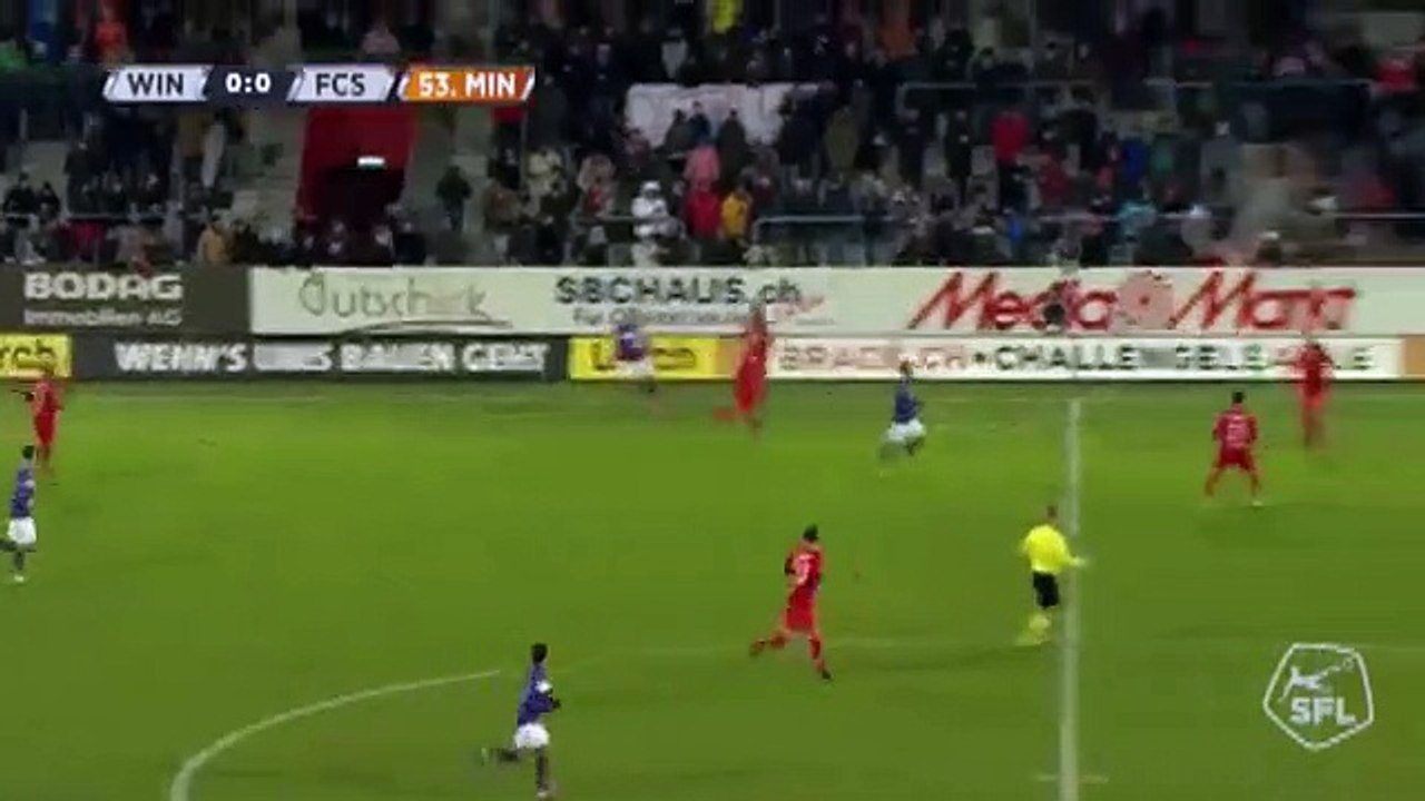 Winterthur 0:1 Schaffhausen (Swiss Challenge League 3 December)