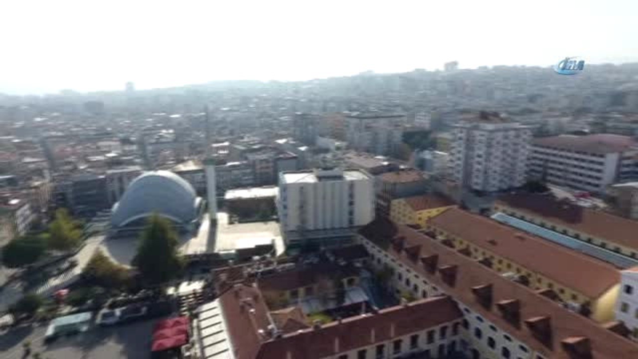 Şehrin Birçok Noktasına Dev "Samsun" Yazıları Konuldu