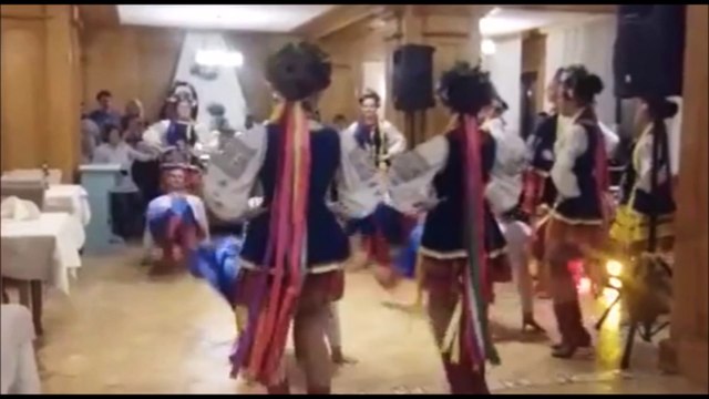 Ukrainian dance at Best Western Hotel Gura Humorului, Suceava, Romania