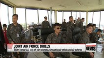 South Korea, U.S. begin massive air combat drills