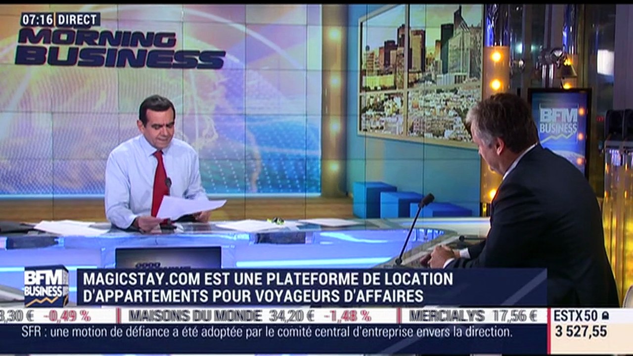 MagicStay.com, le Airbnb des professionnels en déplacement - 04/12