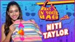 Niti Taylor Handbag SECRET REVEALED | What's In Your Bag | TellyMasala