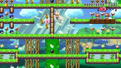 Super Mario Maker 100 mario challenge Hard