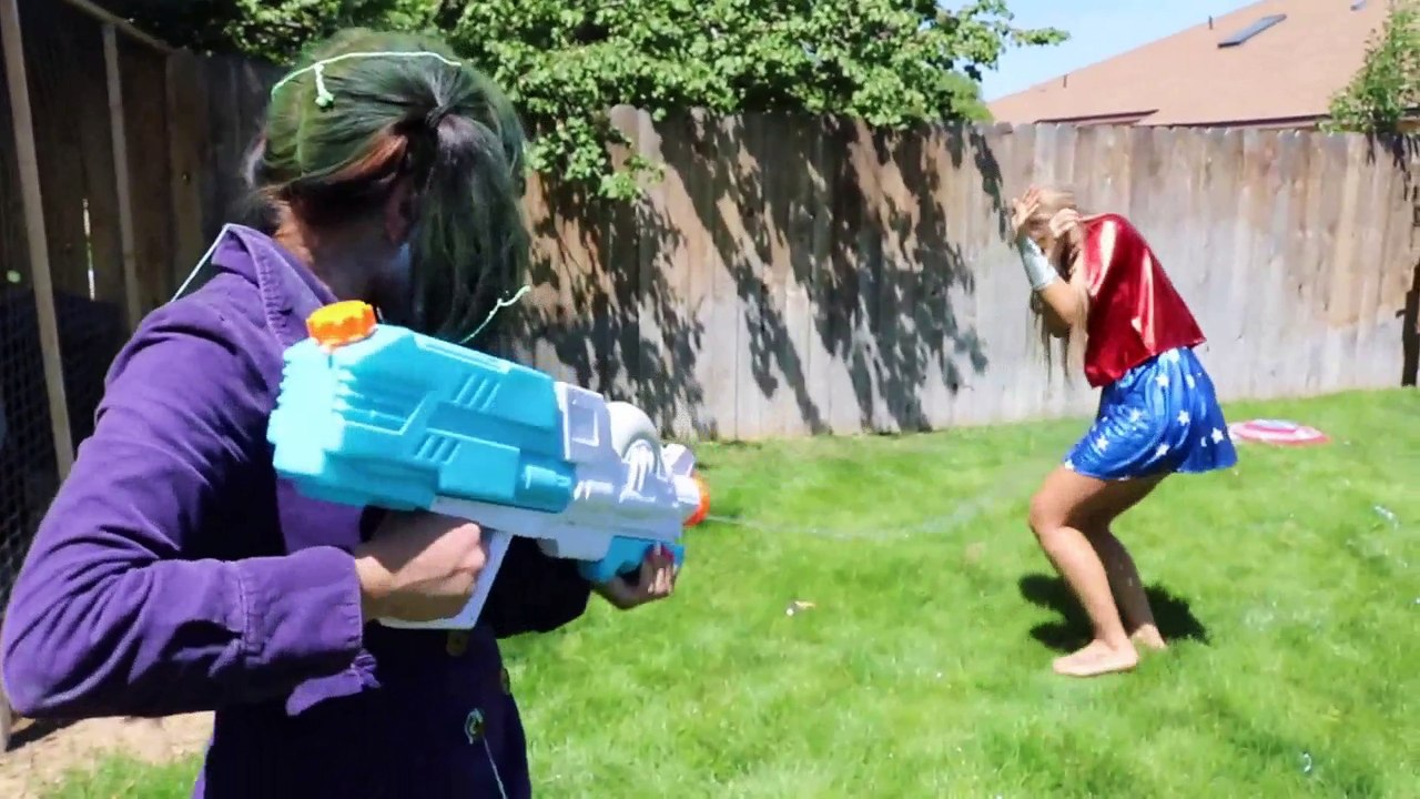 Wonder Woman vs Joker girl vs Spiderman - Real Life Superhero Movie | Superheroes | Spiderman | Superman | Frozen Elsa | Joker