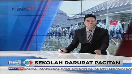 Siswa SMP di Pacitan Kerjakan Ujian di Sekolah Darurat