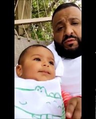 DJ KHALED Stop Wife From Crying After Throws Funny Jokes At Her Regarding Son Asahd