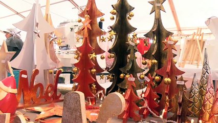 Quelques images du marché de Noêl de Vitrolles qui se termine ce soir