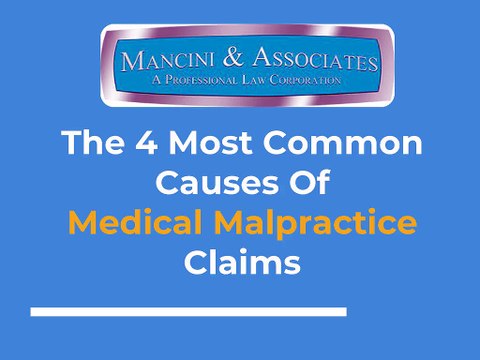 The 4 Most Common Causes Of Medical Malpractice Claims