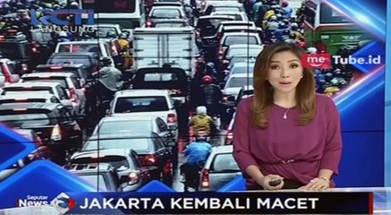 Libur Telah Usai, Ibu Kota Kembali Macet Parah