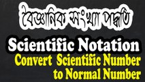 Scientific Notation - Convert Scientific Notation to Normal Number। Part-03 - YouTube