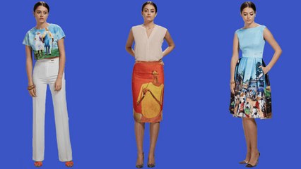 زينة برسلي: أردت لتصاميمي أن تجسّد لوحات فنية جميلة