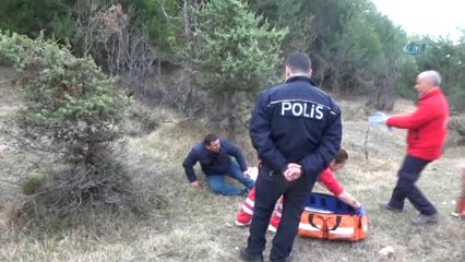 Ormanda Kaybolan Yaralı Vatandaşı Umke Kurtardı