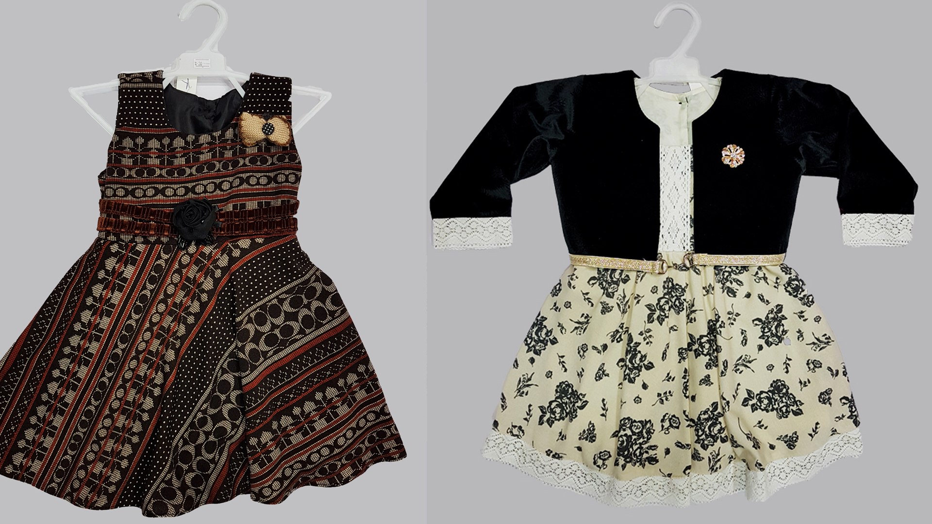 new velvet frocks designs