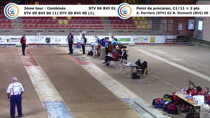 Second tour, point de précision, Club Elite Féminin, J1 play-off, Saint-Vulbas contre Bièvre Isère, décembre 2017