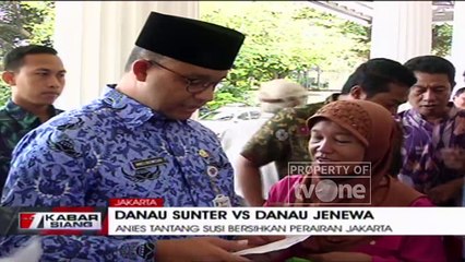 Ditantang Soal Danau Sunter, Anies Minta Bu Susi Bantu Bersihkan Perairan Jakarta