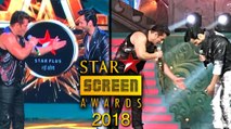 Salman Khan And Varun Dhawan Performance At Star Screen Awards 2018