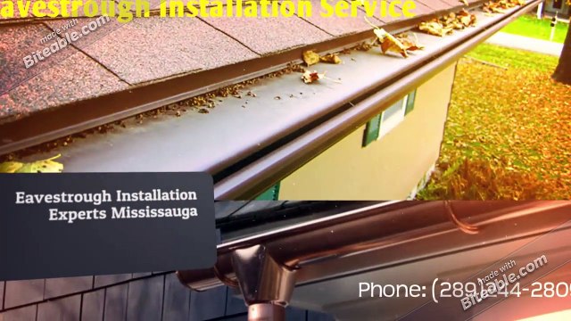 Eavestrough Installation Mississauga