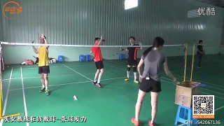 DUDU Badminton美女教练在线教球第30期 后场连贯步伐和杀球发力 杜杜教练 羽毛球视频教学